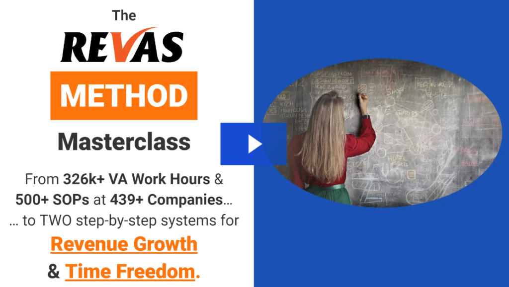 REVAS Method Masterclass Video Thumbnail